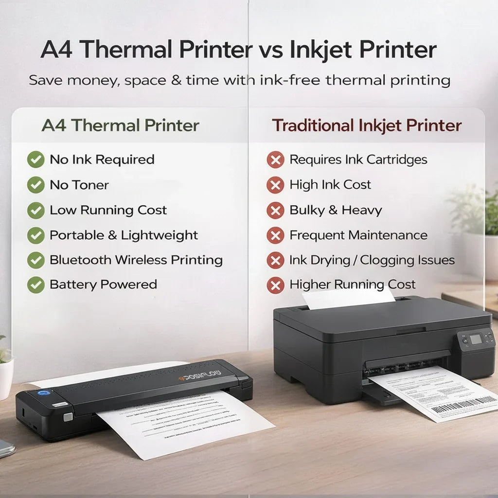 Portable Printers Wireless for Travels