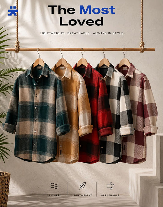 Men Oversiezed Shirt(Pack of 5)