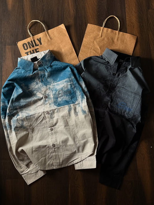 Men’s Premium Cotton Designer Shirt – Pack of 2
