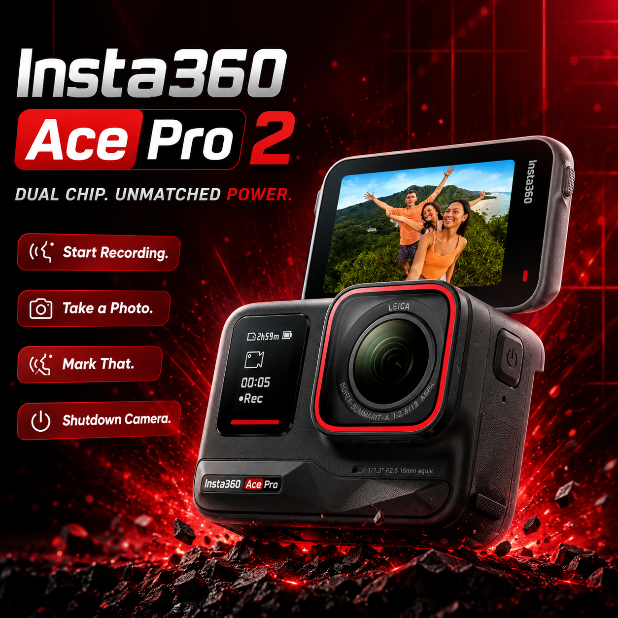 Insta camera 360 Ace pro 2