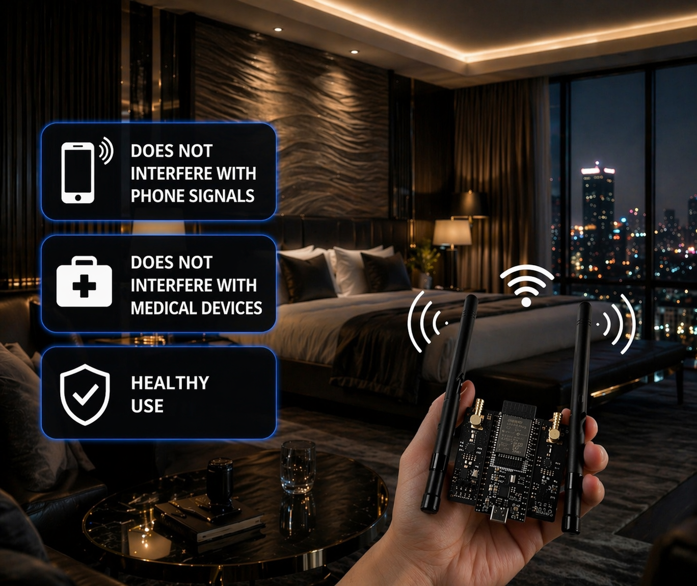 Network Signal Jammer Wireless Environment Control Device/